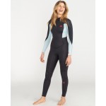 Billabong Launch Back Zip grey 3/2mm neopreno de mujer