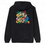 Santa Cruz Platter Hooded black sudadera