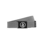 Volcom Circle web heather grey cinturón