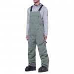 686 Hot Lap Insulated Bib cypress green peto de snowboard 