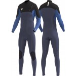 Vissla Seven Seas Comp harbour blue 4/3 full chest zip neopreno