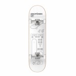 Hydroponic Ikea 8" skateboard completo