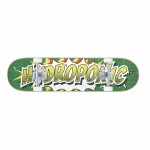 Hydroponic Comic green 7.250" skateboard completo