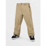 Volcom L Gore-tex dark khaki pantalón de snowboard