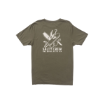 Salty Crew Pocket Knife Vintage dusty olive camiseta