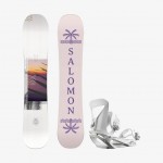 Salomon Lotus + Salomon Spell Pack de snowboard