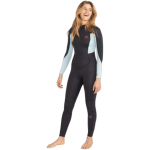 Billabong Launch Back Zip grey 3/2mm neopreno de mujer