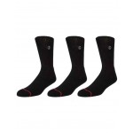 Salty Crew Line Up 3 pack black calcetines