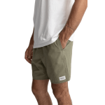 Rhythm Classic Linen Jam olive bermudas