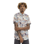 Hydroponic Lizards blue camisa