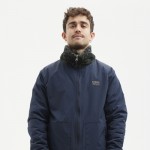 Hydroponic Lobo green navy chaqueta reversible forro polar