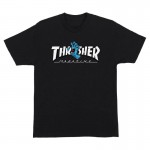 Santa Cruz Thrasher Screaming Logo black camiseta