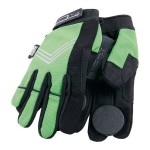 Long Island Curly green guantes de longboard