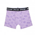 Santa Cruz McCoy Donut Dog lavanda boxer