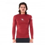 Rip Curl Corps maroon licra manga larga