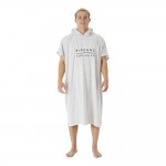 Rip Curl Mix up hooded towel mid grey poncho