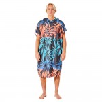 Rip Curl Mix up hooded towel print multicolor poncho