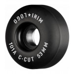 Mini logo C Cut 53mm black Ruedas de skateboard