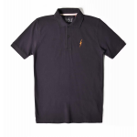 Lightning Bolt Embroidered moonless night 2023 polo
