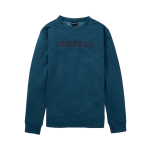 Burton Oak Crew deep emerald heather sudadera técnica de snowboard