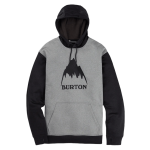 Burton Oak pullover grey heather/true black sudadera técnica