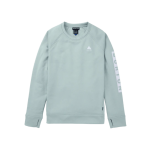 Burton Oak Crew petrol green sudadera de mujer
