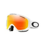 Oakley O frame Pro XM matte white / fire iridium gafas de snowboard