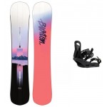 Burton Hideaway + Burton Citizen black Pack de snowboard de mujer