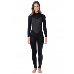 Rip Curl Omega 4/3 back zip GB stmr black traje de neopreno de mujer