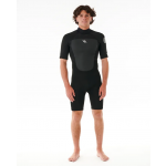 Rip Curl Omega 2mm back zip spring black traje de neopreno