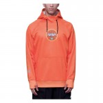 686 Bonded fleece nasa orange sudadera técnica