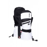 686 Gore Smarty Gauntlet white manoplas de snowboard de mujer