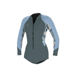 O´neill Bahia 2/1 FZ Spring Long Sleeve shade/palm neopreno de mujer