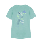 Arica Parrot Premium aqua camiseta