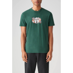 Globe Peeking Out night green 2023 camiseta
