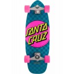 Santa Cruz Pink Dot Check Cut Back Carver surfskate