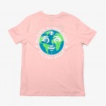 All One Brand All Places All Races pink camiseta orgánica