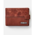 Rip Curl Pump clip RFID all day brown cartera