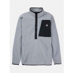 Burton Cinder pullover gray heather forro polar