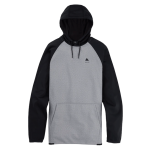 Burton Crown Weatherproof pullover grey heather/true black sudadera técnica