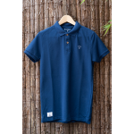 Humble Polo blue navy polo