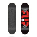 Flip Oddysey Logo Black 8'' Skateboard completo