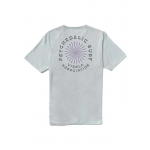 Vissla Psycho Surf organic pocket grey mist camiseta