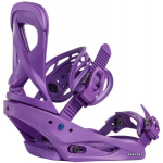 Burton Scribe imperial purple fijaciones de snowboard de mujer