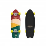 Hydroponic Fish 28" sun red Surfskate completo