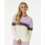 Rip Curl Surf Revival Crew lila sudadera de mujer
