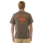 Rip Curl Fade Out Icon rock camiseta