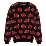 Santa Cruz Dressen Roses Knit crew sudadera