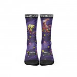 Hydroponic Bob Esponja run purple calcetines