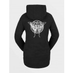 Volcom Costus pullover black sudadera técnica de mujer